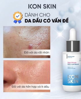 ICON SKIN – Giải pháp chăm sóc da dầu, da mụn hiệu quả